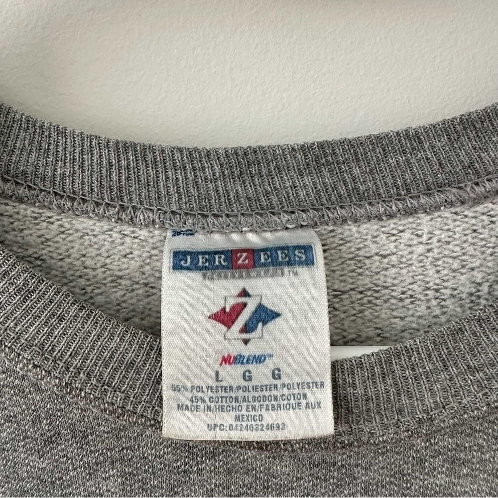 Vintage Men’s Size Large Jerzees Sweatshirt Georgia Atlanta Athens Comfy Cozy - Picture 4 of 14